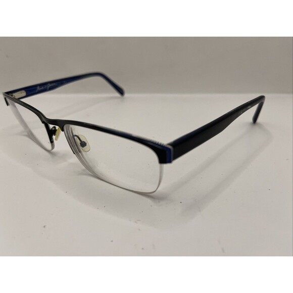 Mark + James Eyeglasses Grant *READ* Designer Frames Only Blue 55-19-145 - Picture 3 of 6